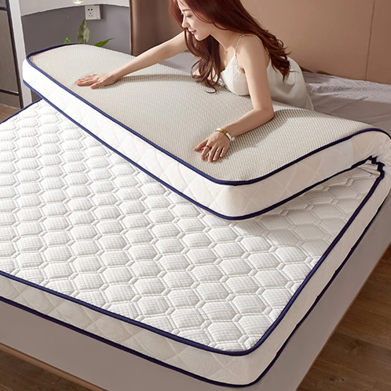 

Luxury breathable mattress latex cushion home thickened dormitory single double bed mattress tatami sponge cushion mattress