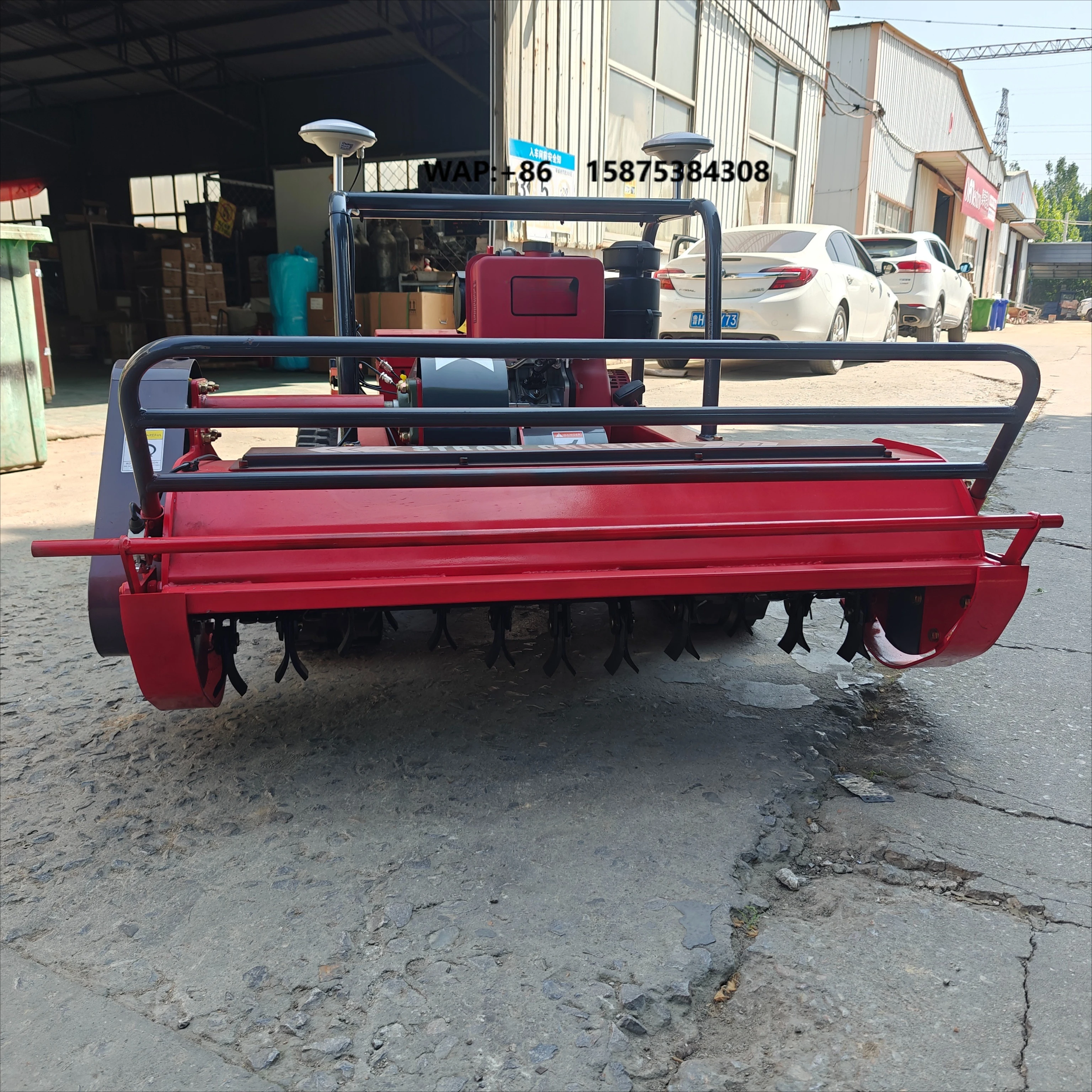 New Remote Control Lawn Mower Made in China 800mm Remote Control Lawn Mower Flexible Steering Flail Mower
