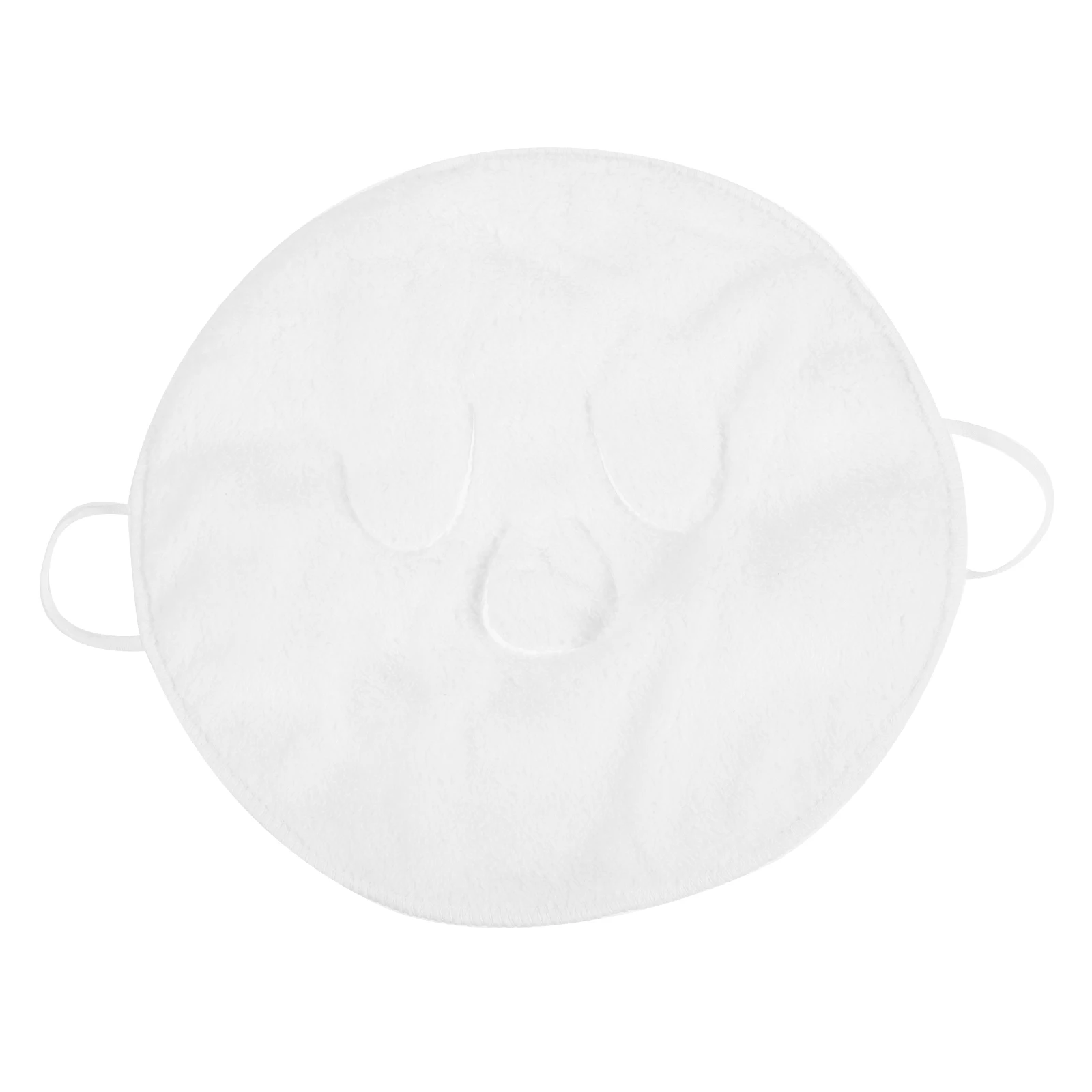 Asciugamano per maschera per il viso con impacco caldo Asciugamano riutilizzabile in pile di corallo a copertura totale per la cura del viso Regalo di San Valentino Freddo per i facciali