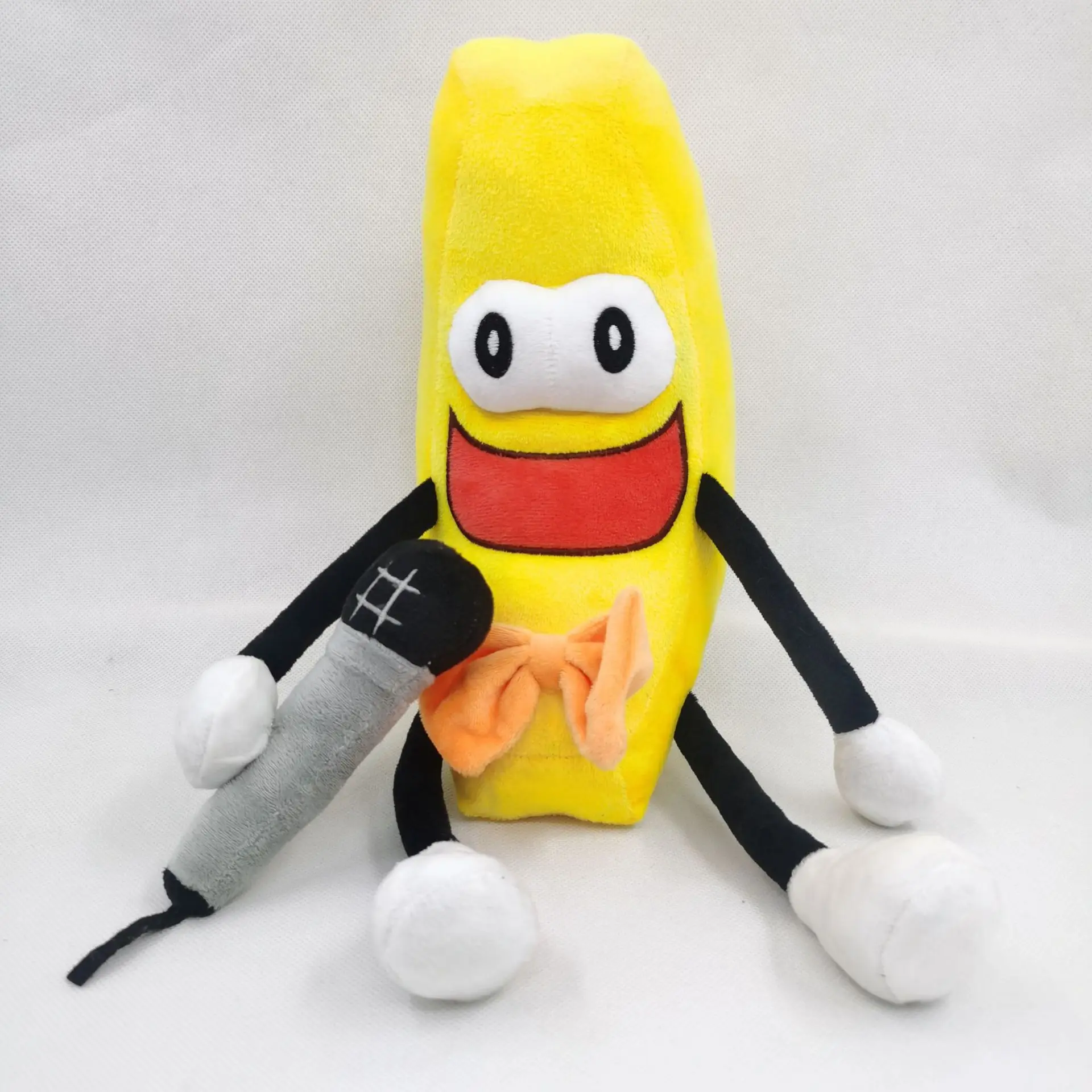 

25cm Cute Shovelware Brain Game Plush Toy Banana Donuts Soft Stuffed Plush Doll for Kids Birthday Christmas Gift