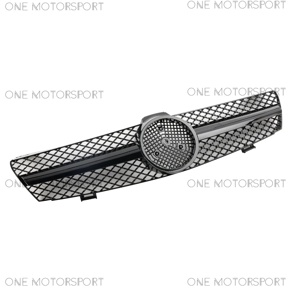Glossy Black Front Bumper Grille For Mercedes Benz CLS-Class W219 2005-08 CLS500 CLS550 CLS55 CLS63 Racing Grille Bumper Grille - view 3