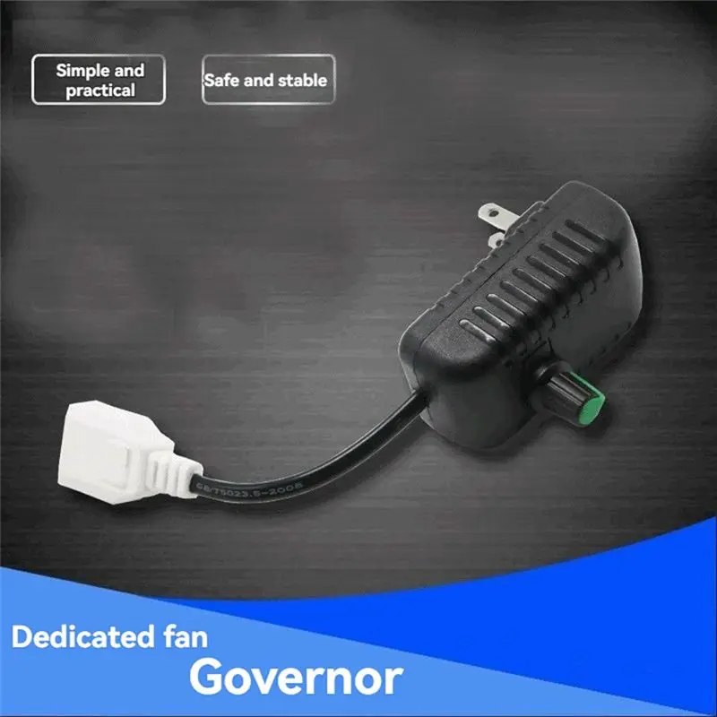 【Ship Within 220V Speed Control Switch Stepless Speed Controller Motor Speed Regulator Speed Governor Control Switch For Fan US