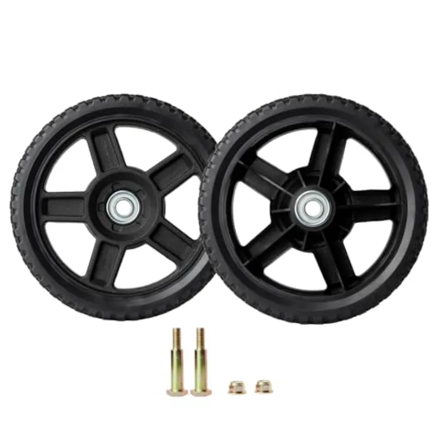 

Сменные 8-дюймовые колеса газонокосилки для большинства стандартных газонокосилок, генератор садовой культиватор, ручной грузовик, универсальная толкающая косилка