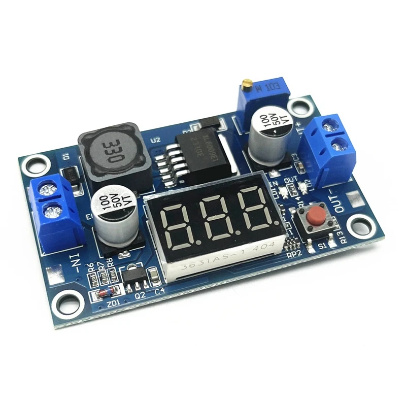 XL6009 4A DC-DC Booster Module 4.5-32V To 5-35V Adjustable Power Supply Module Low Ripple Step-Up Module