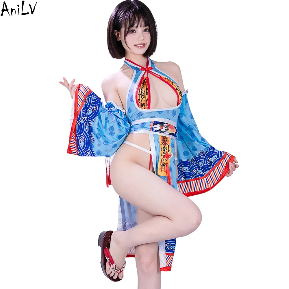 

AniLV Chinese Corpse Ghost Zombie Sexy Lingerie Halloween Secret Pajamas Erotic Costumes