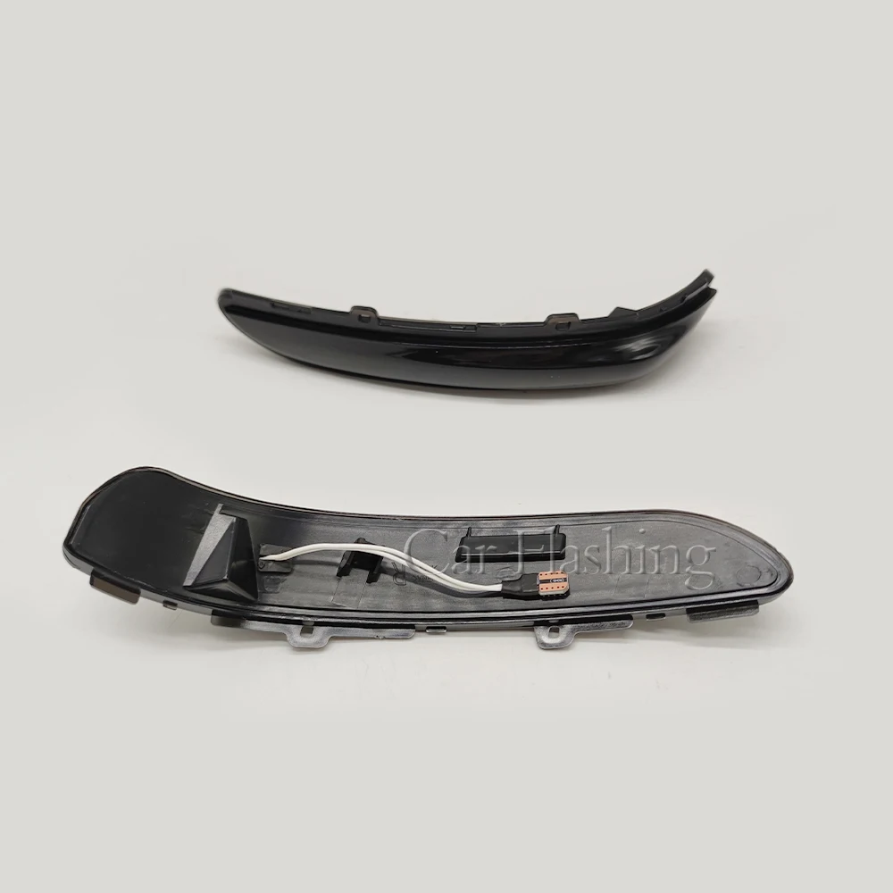 وامض إشارة الانعطاف الديناميكي ، مصباح مؤشر ضوء المرآة الجانبية لسيارة بيجو ، 12-22 سيتروين C3 MK3 C4 الصبار أوبل كورسا F #2