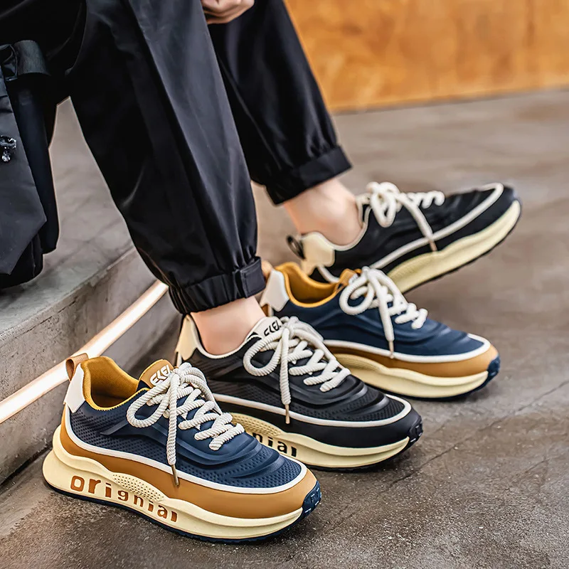 

Модные авангардные повседневные кроссовки в стиле High Street: крутые, стильные, для вождения, спортивные, мужские, для бега