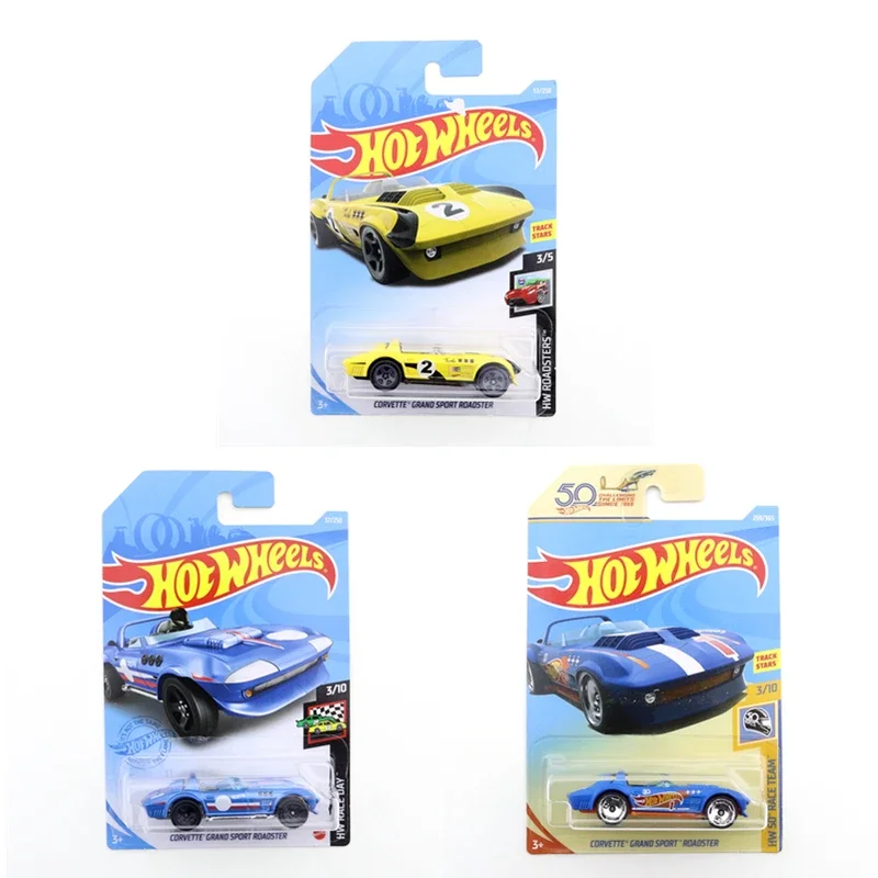 2023-14 Original Hot Wheels Mini Alloy Coupe CORVETTE GRAND SPORT ROADSTER 1/64 Metal Diecast Model Car Kids Toys Gift