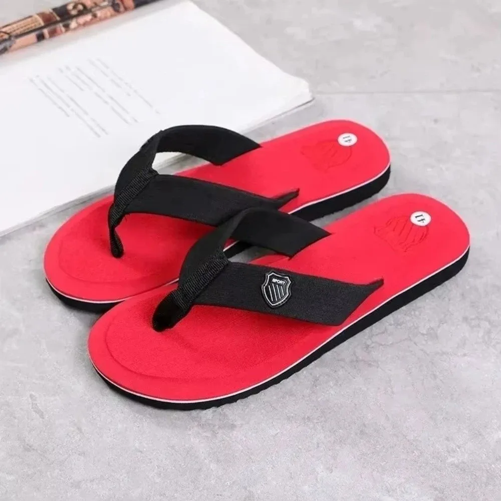 

Lightweight Flat Beach Sandals Shoes Soft Soled Flip Flops Casual EVA House Slippers Outdoor