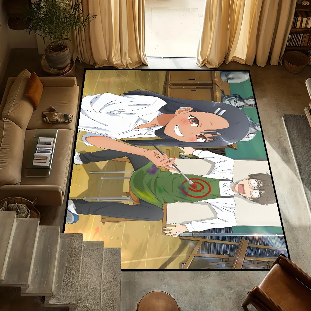 

M-Miss N-Nagatoro Anime smallBedside Kitchen Bath Living Home House Bedroom Floor Mat Doormat Large Carpet Rug Decoration