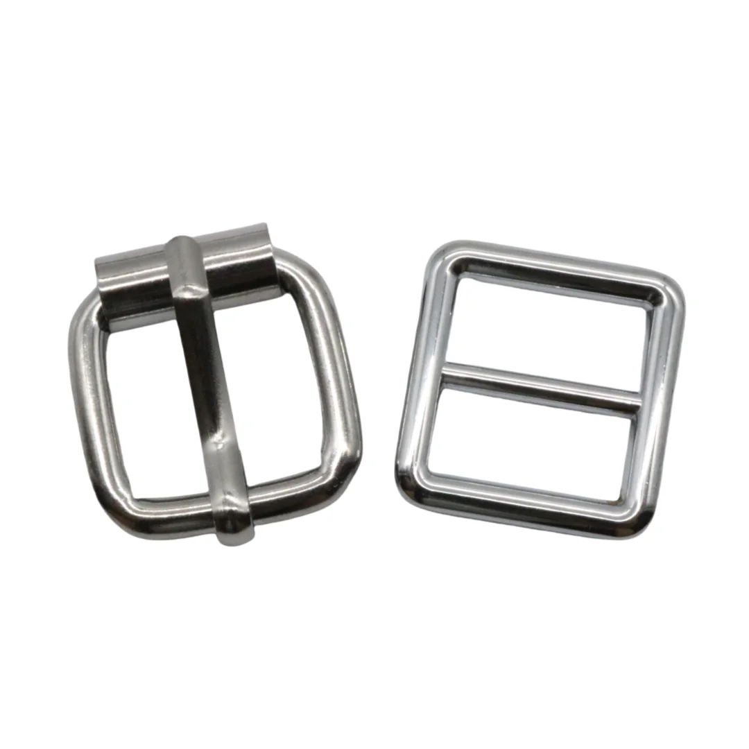 Hebilla de Pin de fábrica, hebillas ajustables de Metal, correa de bolso con anillo rectangular, anillo cuadrado, accesorios para bolso, 2 uds.