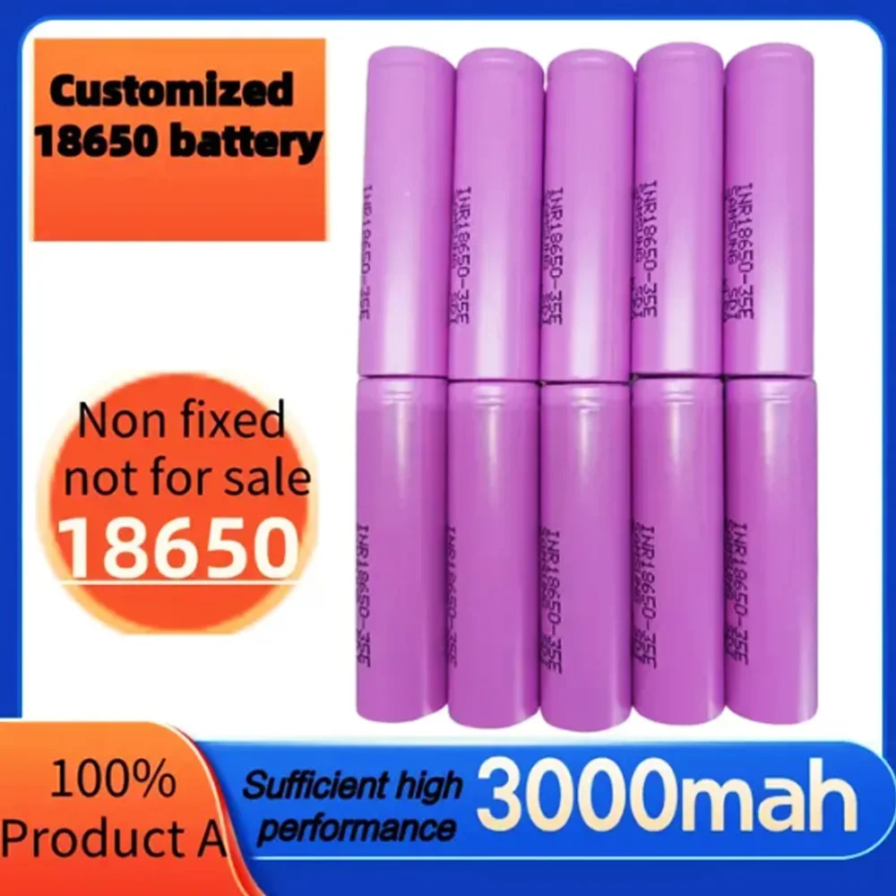 EOENKK 2024 18650 battery latest best-selling 35ELI-ION 3.7V 3000MAH+charger rechargeable battery for screwdriver