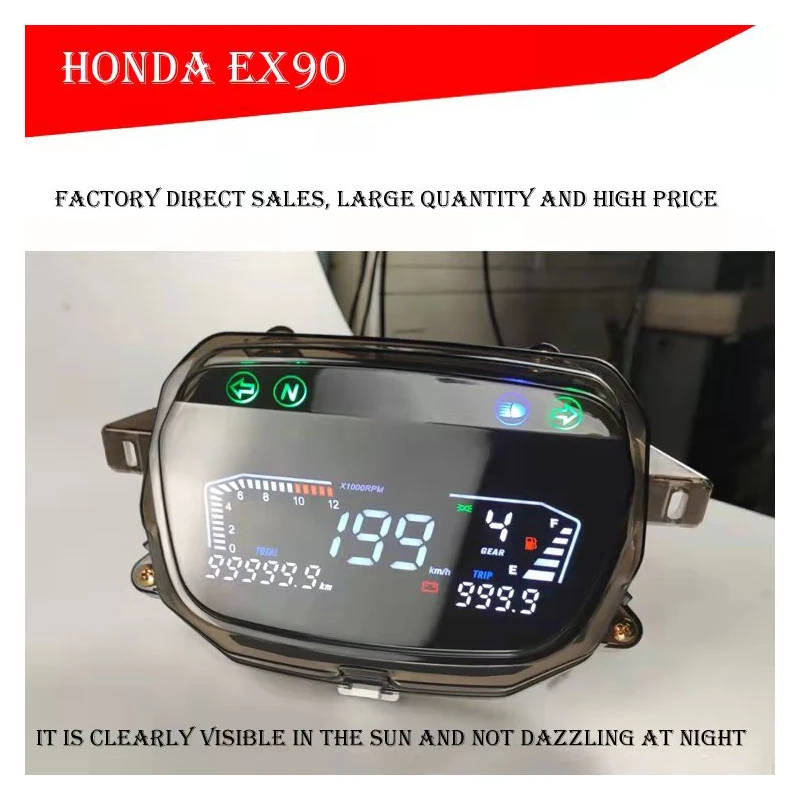 Motorcycle Digital Speedometer Meter For EX90