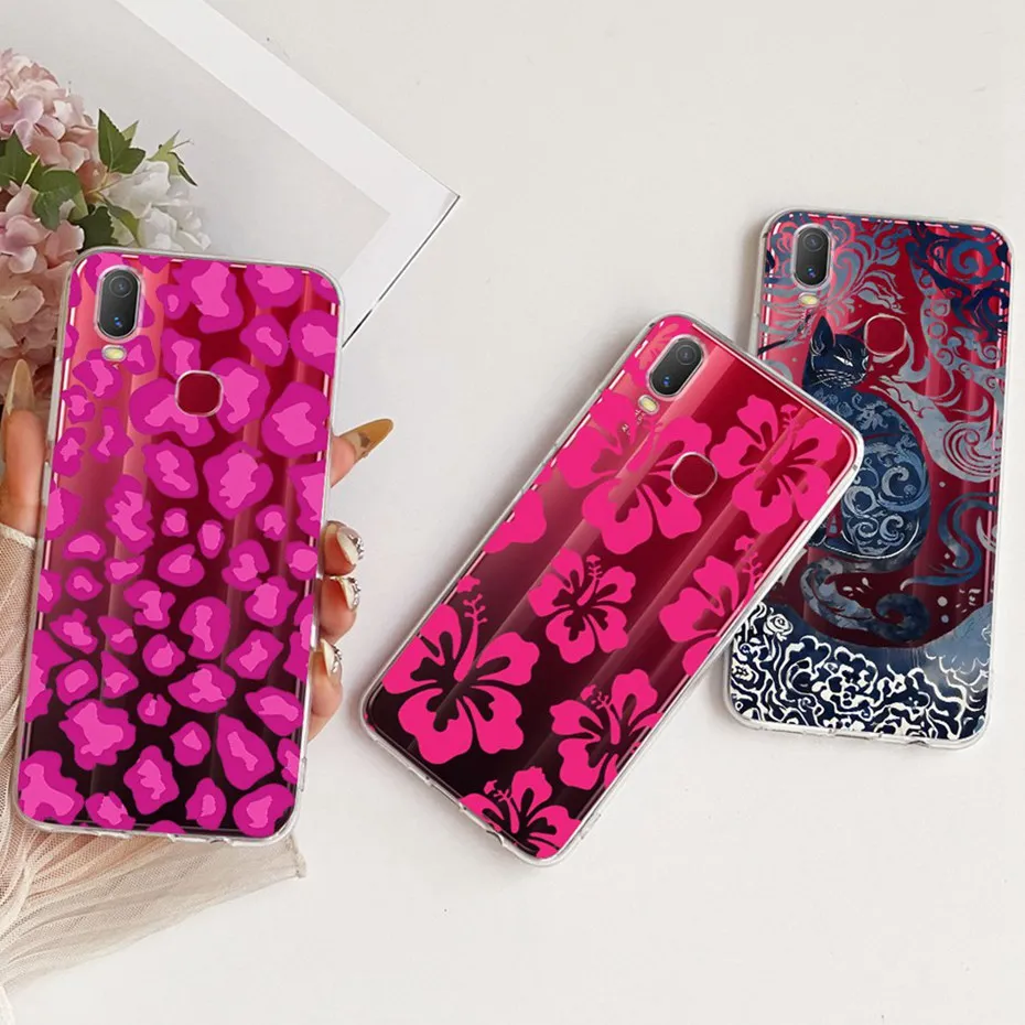 حافظة شفافة من البولي يوريثان الحراري لهاتف Vivo Y11 Y12i 1906_20 2025 أحدث طراز حافظات هاتف لهاتف Vivo 1906 Y11 (2019) مصدات الغطاء الخلفي #3