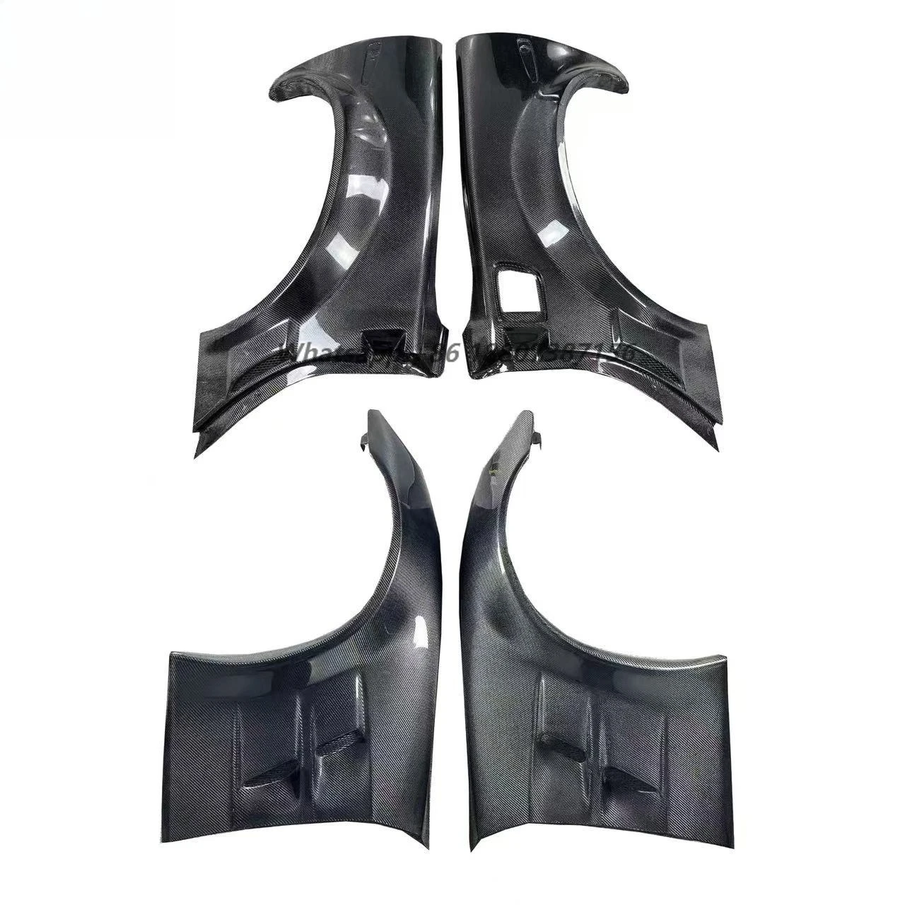 ZR2 Style Carbon Fiber Front Fender Body Kit for Corvette C6 2005-2013