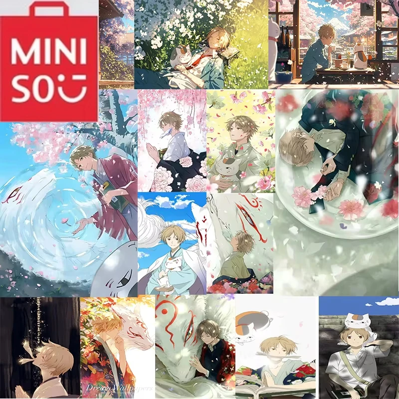 �y�Z�[�����zMiniso Natsume �F�l�̖{�|�X�^�[�A�j���_�C�������h�h���ǃA�[�g�C���X�g�Ƃ̐Q���I�t�B�X�̑����t���[�����X