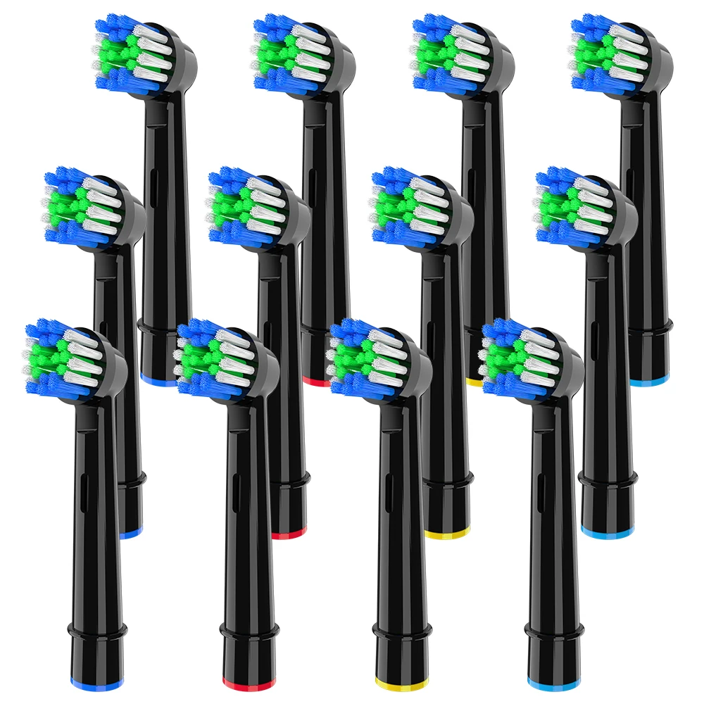 Cabezales de repuesto para cepillo de dientes eléctrico compatibles con Oral B, recambio de cabezal de cepillo de dientes para OralB Pro, D y Smart Series