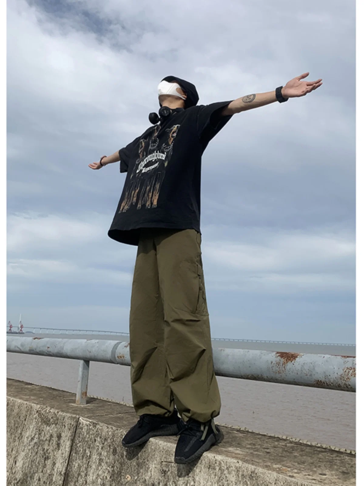 

Мужские летние брюки для активного отдыха: быстросохнущие нейлоновые карго-брюки в американском стиле, функциональная рабочая одежда, парашютные брюки, повседневные свободные брюки