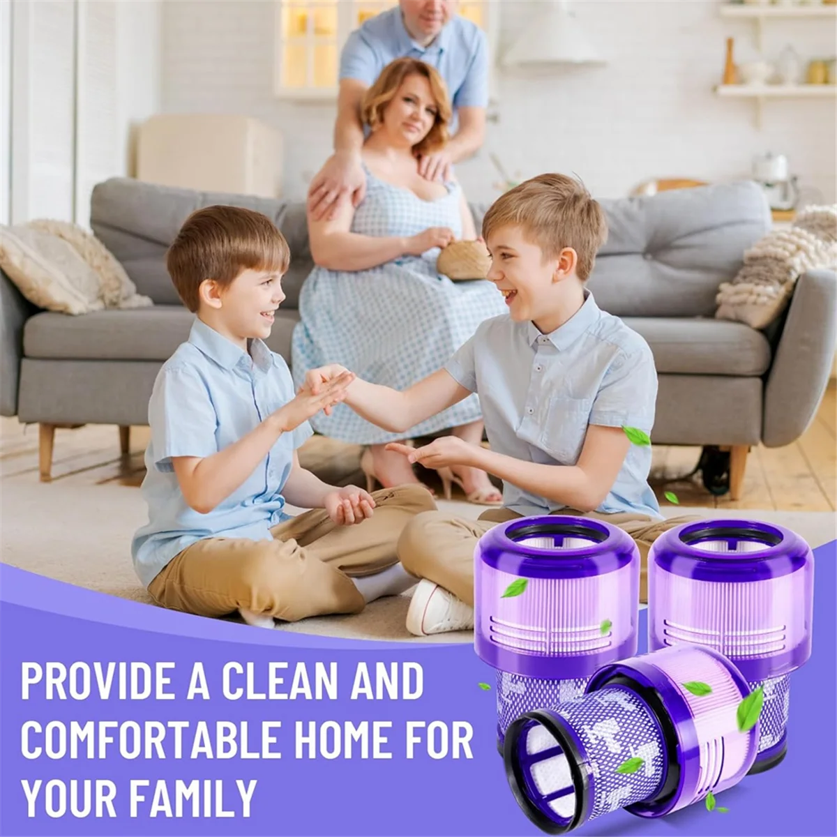 FNJK-ตัวกรองสูญญากาศสําหรับ Dyson V11 V15 SV14, SV17, SV22, ล้างทําความสะอาดได้และนํากลับมาใช้ใหม่ได้, Dy- 970013 -02 & 97001302 , การเปลี่ยนไส้กรอง