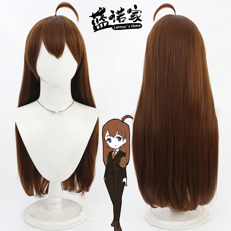 Lobotomy Corporation HOD Cos Cosplay Wig Halloween Party Prop Synthetic Hair Heat Resistant Fiber + Wig Cap