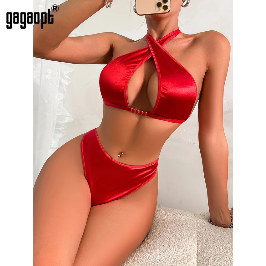 Gagaopt Sexy Lingerie Saint Valentin Back Night Outfit Women Love Underwear Fantasy Wedding Porn Erotic Set