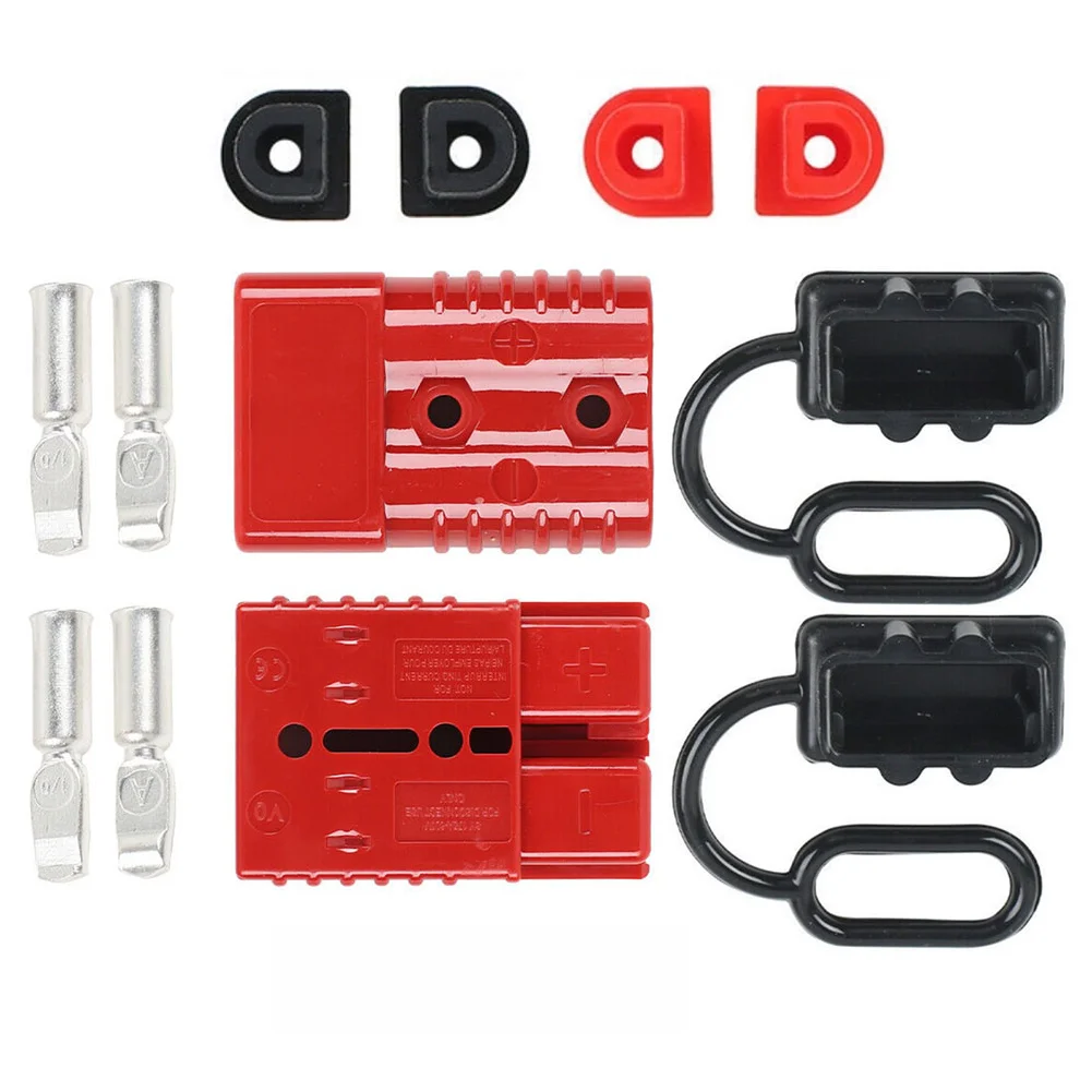 For Battery Connector 0-4AWG 120A 175AMP 600V Copper Silver IP20 Plastic UL94-V0 For 12-24V Truck For Battery Connector