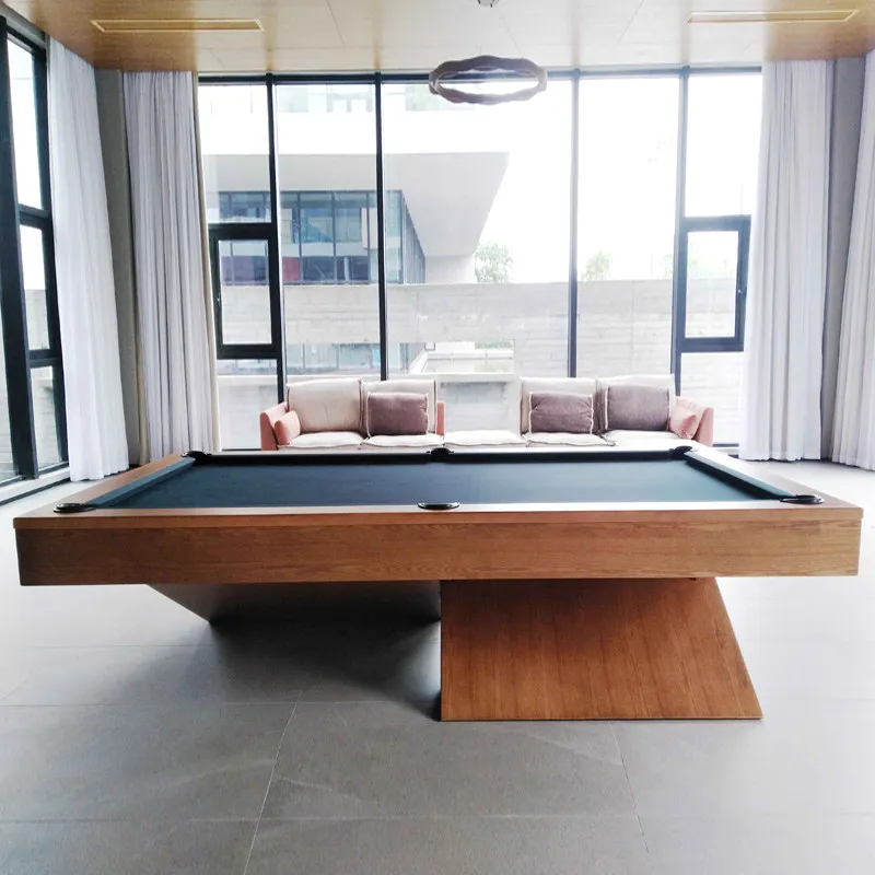 Modern Solid Wood Slate Pool Table Family 7ft 8ft 9ft Billiards Pool Table for Sale for Home Club Villa