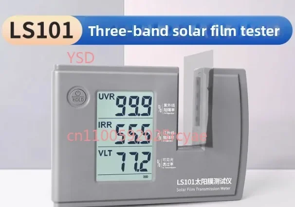 LS101 Window Tint Transmission Meter IR UV Visible Light Transmittance Detection Solar Film Window Tint Tester