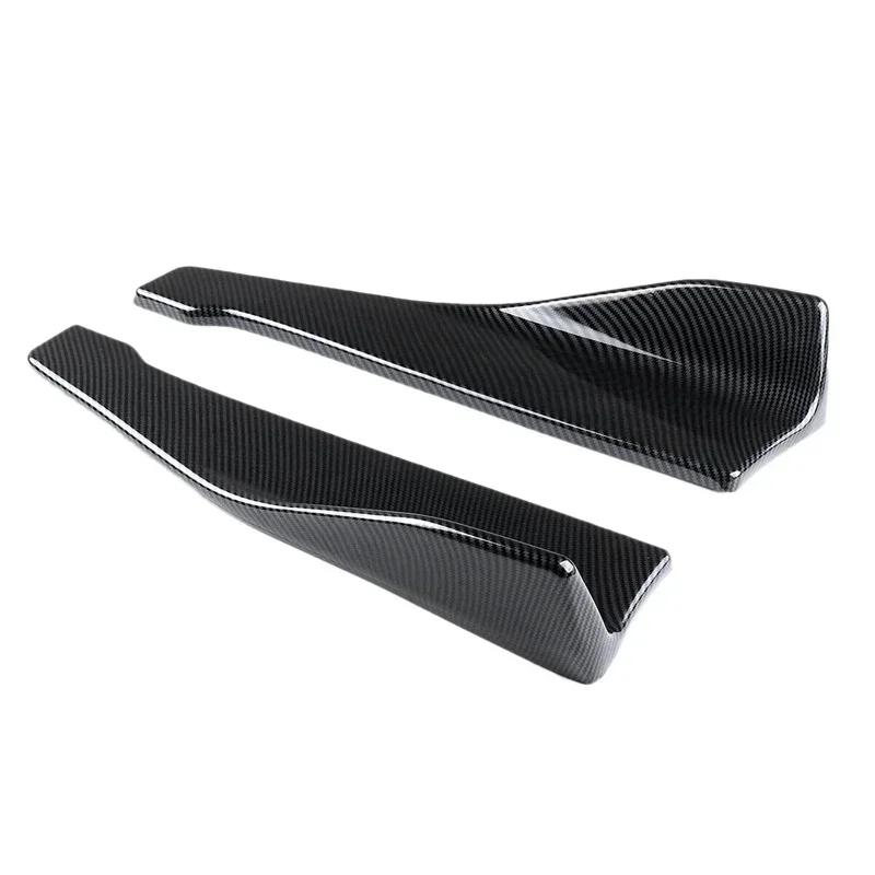 48cm Universal For 2014-2019 BMW F32 F33 F36 4 Series Rear Bumper Splitter Apron Spoiler Side Skirt Extension Car Accessories