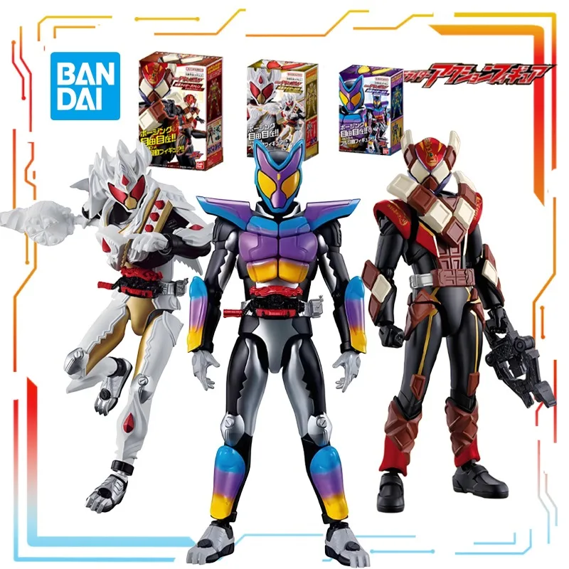 

BANDAI Kamen Rider Super Mobile Doll Series Kamen Rider Gabu Cake King Form Anime Action Figure Model Toys Model Gifts for Boys