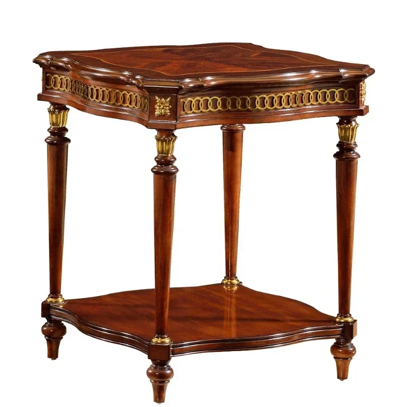 Quadrate Corner ,Antique Corner Wooden Corner  solid wood end table