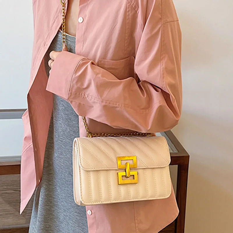 New women bag shoulder Bag for 2025 luxury designer handbag women Handbags leather Printed monogram single shoulder straddle bag - Image 5