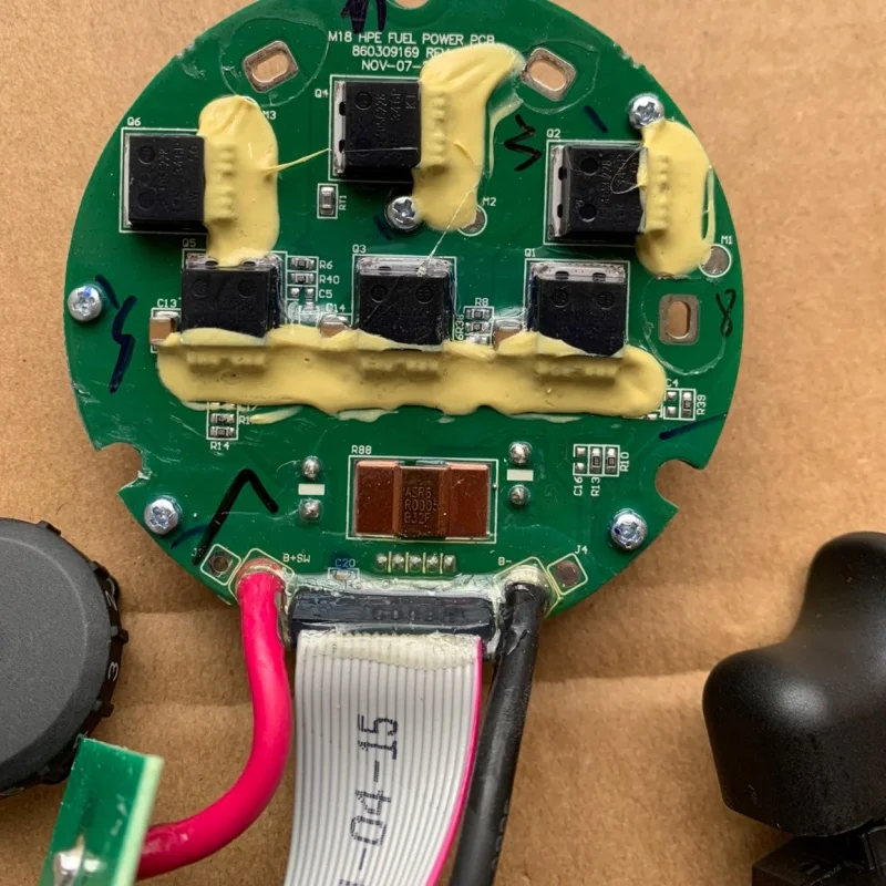 Original Main Control Board Switch for MILIWAUKEE 2722 Control Circuit Board Switch Assembly Power Tool Accessories