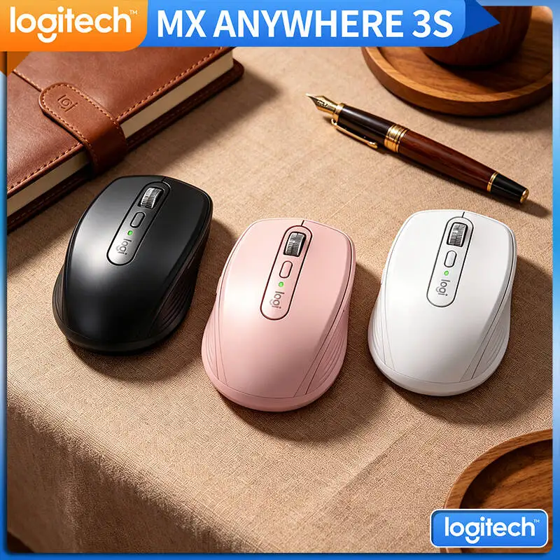 

Мышь Logitech MX Anywhere 3S для повышения продуктивности — 8000 DPI, колесо MagSpeed, бесшумные кнопки, для офиса, подключение к нескольким устройствам