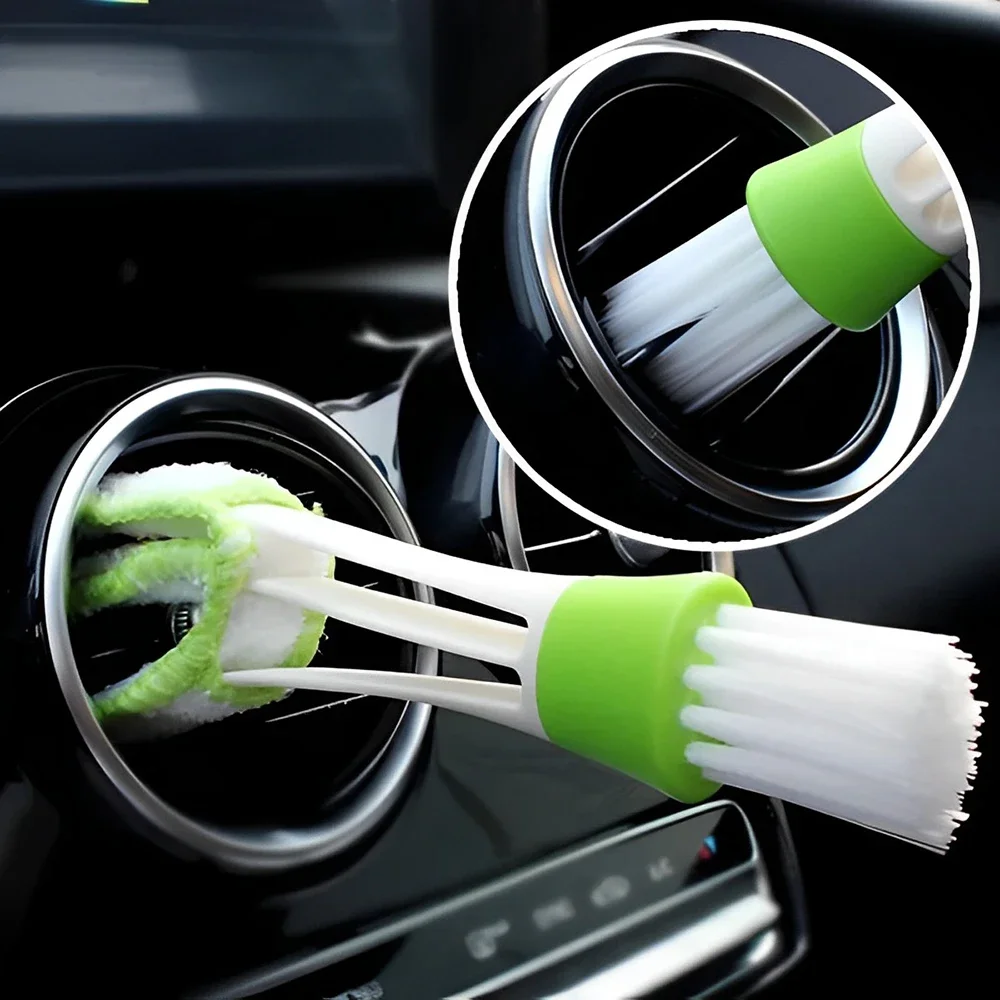 

Car Air Conditioner Cleaning Detailing Brushes Car Air Vent Cleaner Brush Dusting Auto Duster Brush Car Detailing Accessories