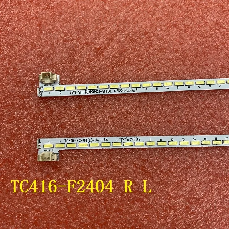 

Новые 2 шт. светодиодная лента для подсветки для E42LX9101 TC416-F2404 R L-UA-LA4
