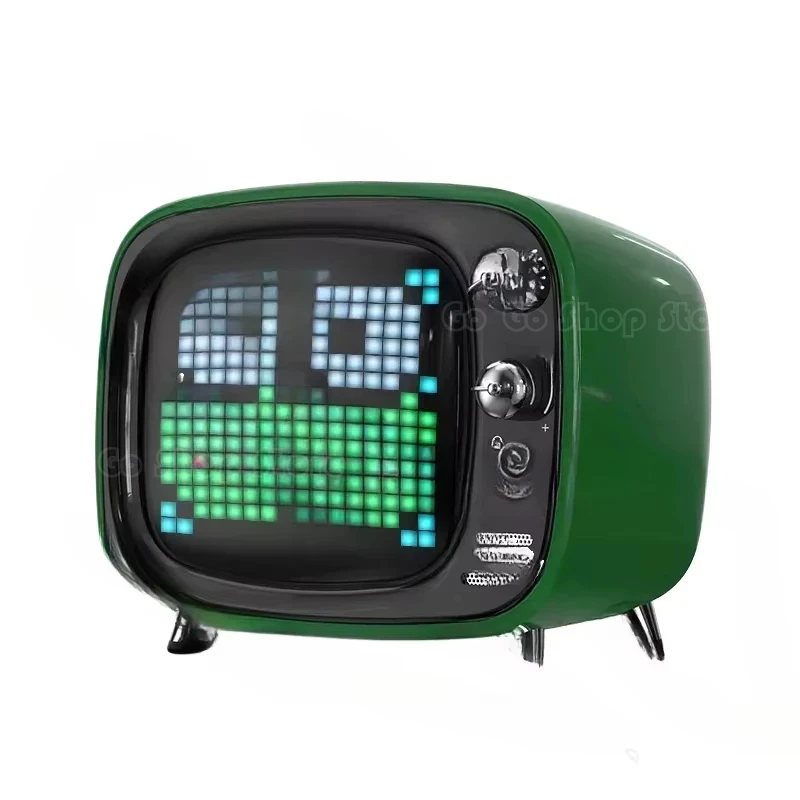 Divoom Tivoo Dot Tone Bluetooth Speaker Pixel Retro Small TV Personality