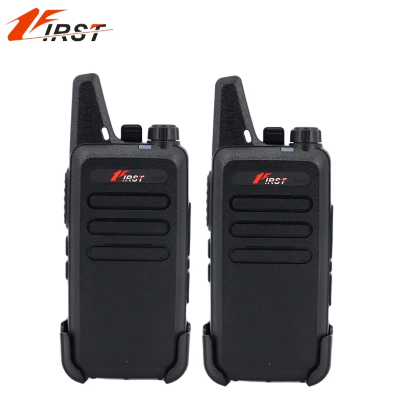 Irst-Portable Mini Walkie Talkie,  for Restaurant Hotel Bar Beauty Salon Two Way Radio, HT PTT Walkie-talkies, FT-1688P, 2 Pcs