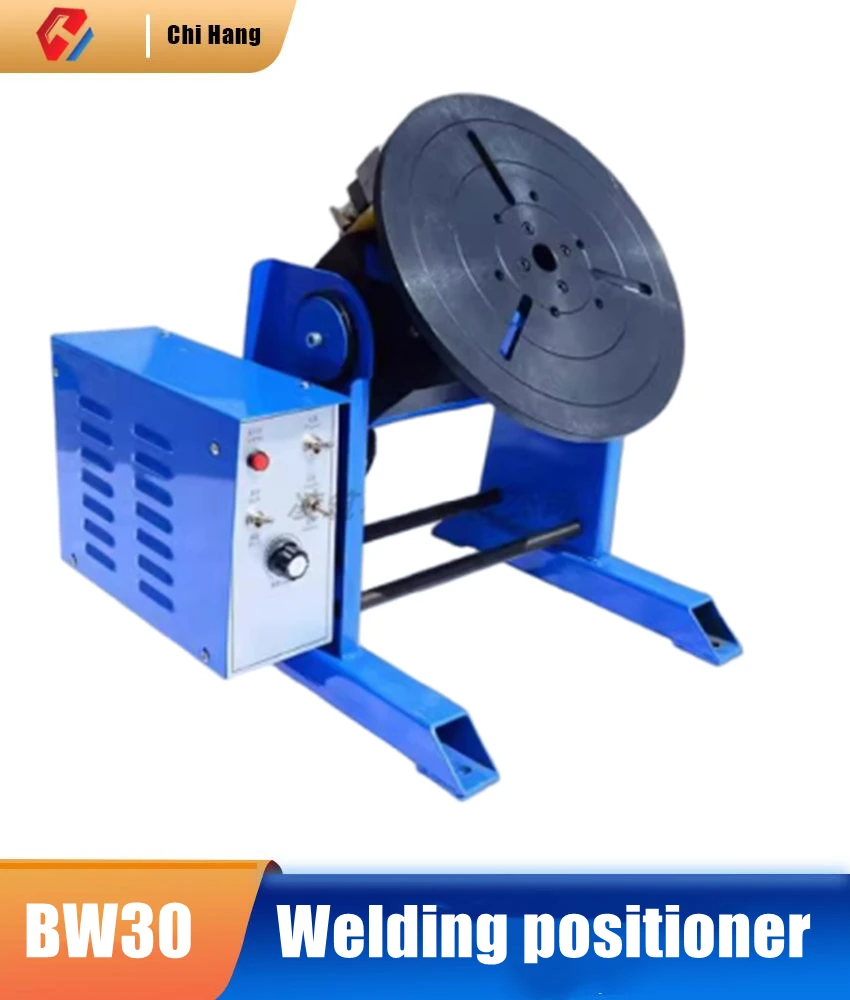 30 Kg Automatic Welding Positioner Gas-protected Argon Arc Automatic Rotary Table Laser Welding Flange Ring Seam Positioner