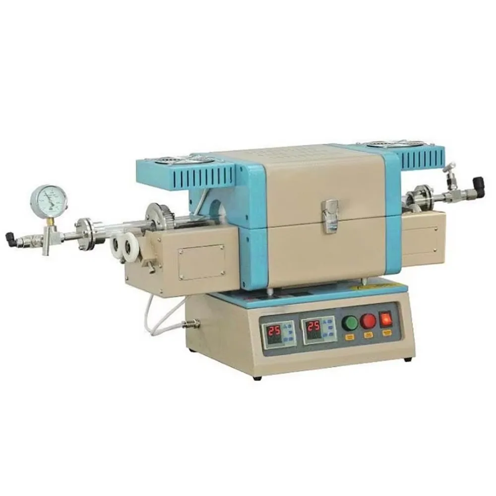 1200C Rotatable Multi-Zone High Temperature Electric Sliding Rotary Furnace High Vacuum Lab Industrial Furnace Equipment