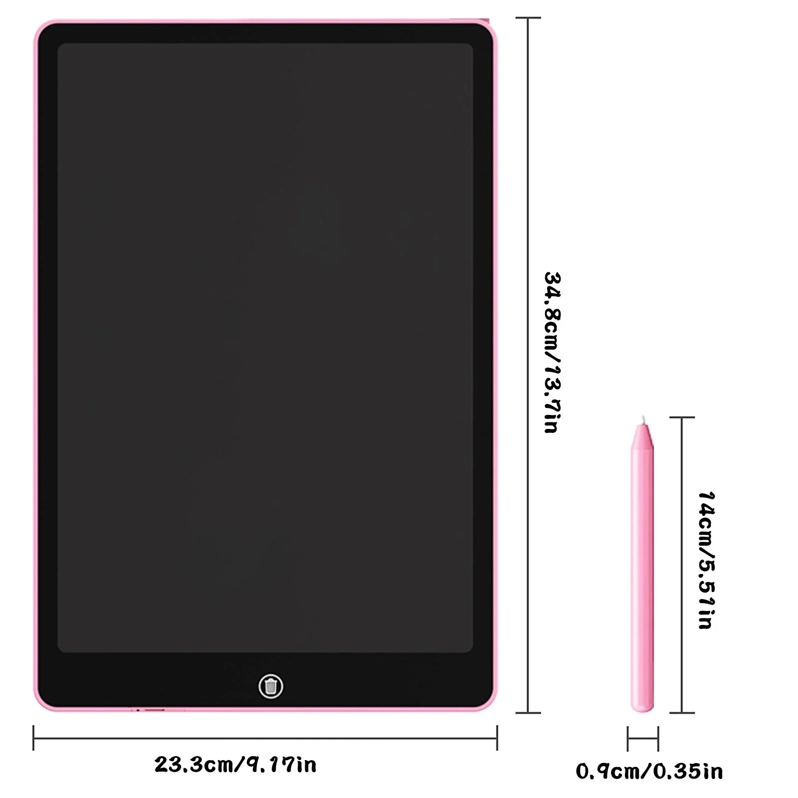 16 "السبورة السحرية للأطفال LCD رسم الكتابة على الجدران اللوحي اللعب دفتر رقمي رسالة مجلس لوحة الكتابة هدايا الاطفال