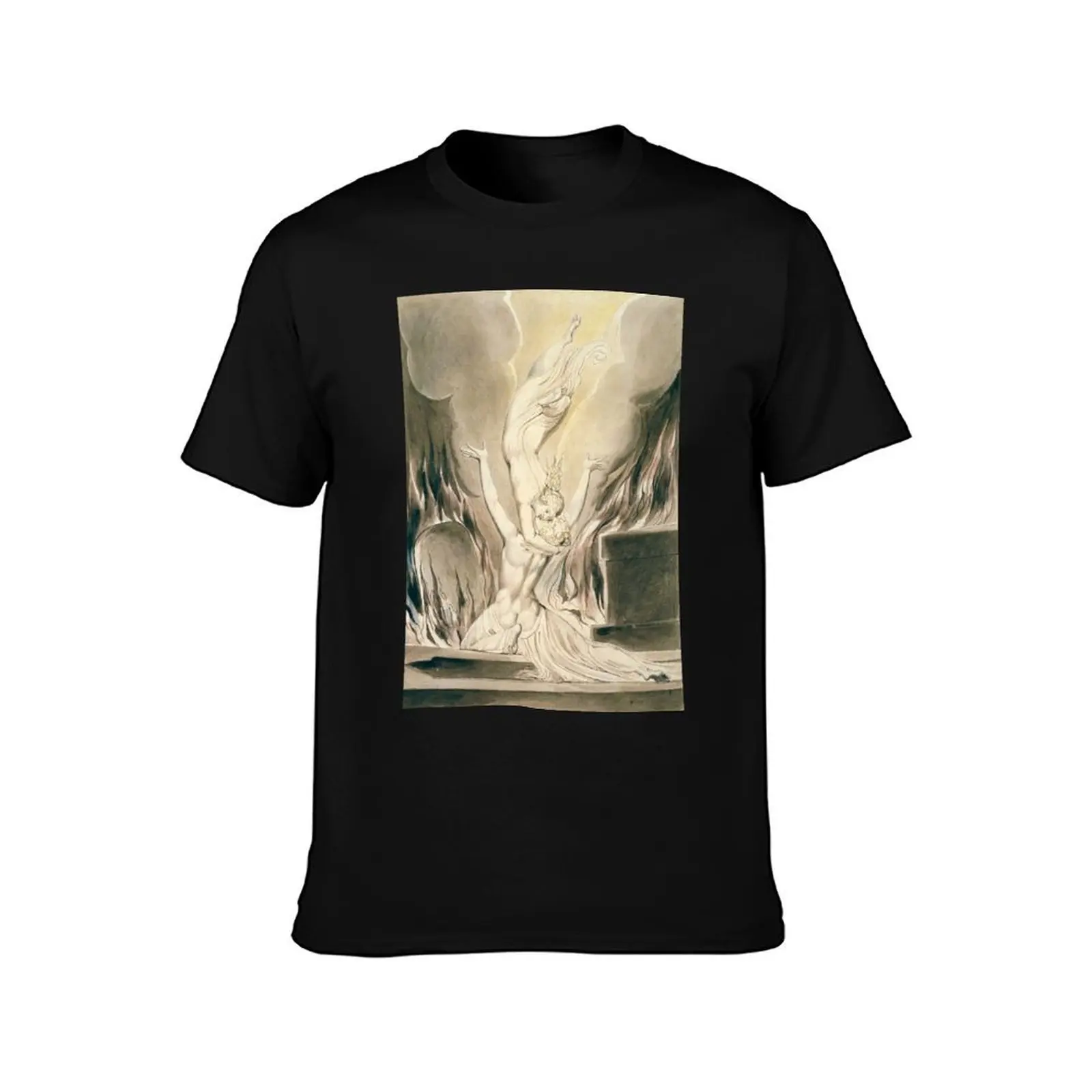 HD The Reunion of the Soul & the Body, by William Blake HIGH DEFINITION T-Shirt Soft Durable Cotton T-Shirt