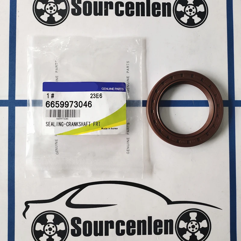 6659973046 Brand New Genuine Crankshaft Front Oil Sealing for Ssangyong Korando C Actyon Rexton 6659973646