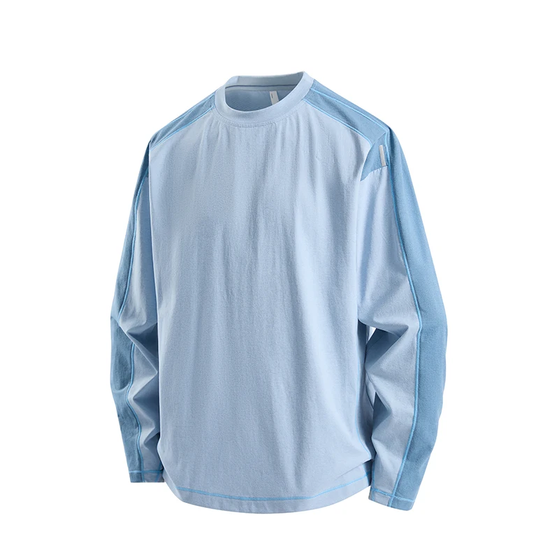 

Топ из ребристой ткани с антибактериальным эффектом UPF 50+ 7A | Унисекс-куртка с воротником-стойкой на молнии до середины груди, с цветовыми блоками и светоотражающими элементами для походов и тренировок