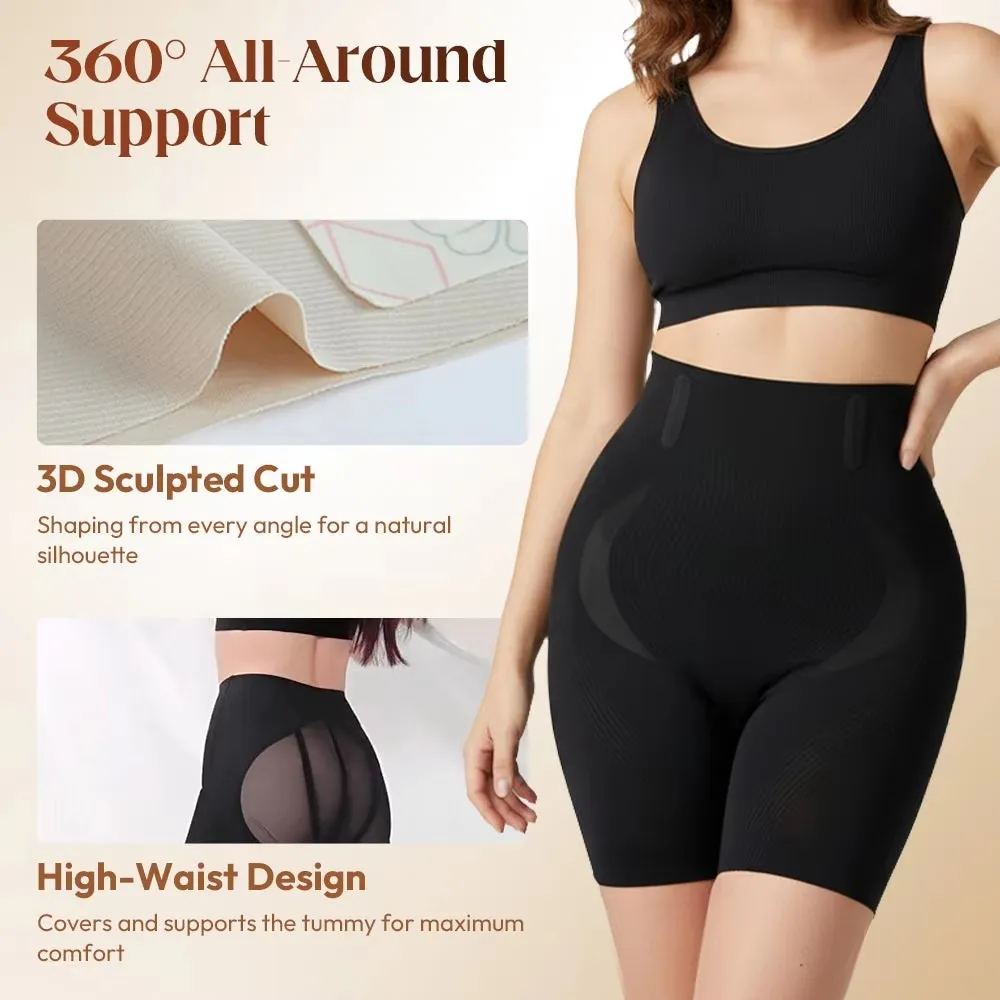 Magic High-waisted Shaping Pants Postpartum Recovery Body Shaper Pants Seamless Underwear Safety Butt Lifting