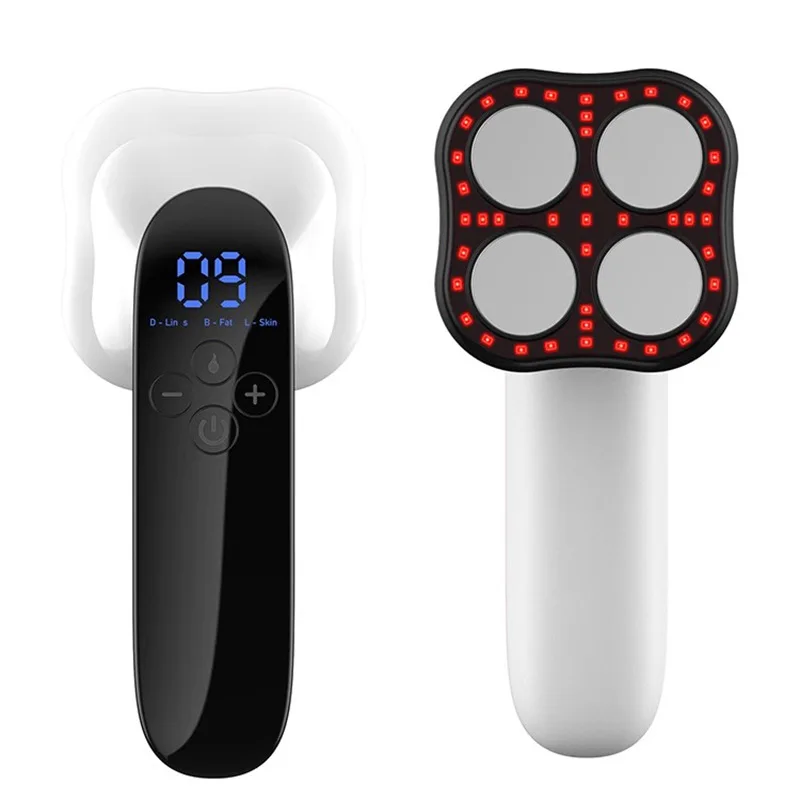 

Portable Hot Compress Body Slimming Machine Handheld Micro-Current Cellulite Massager for Weight Loss and Beauty Device
