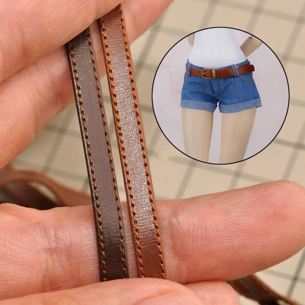 50cm Solid Color Mini Doll Belt New DIY Handmade Super Mini Doll Bag Belt Doll Waist Belt Dolls Clothes Accessories Kids Toys