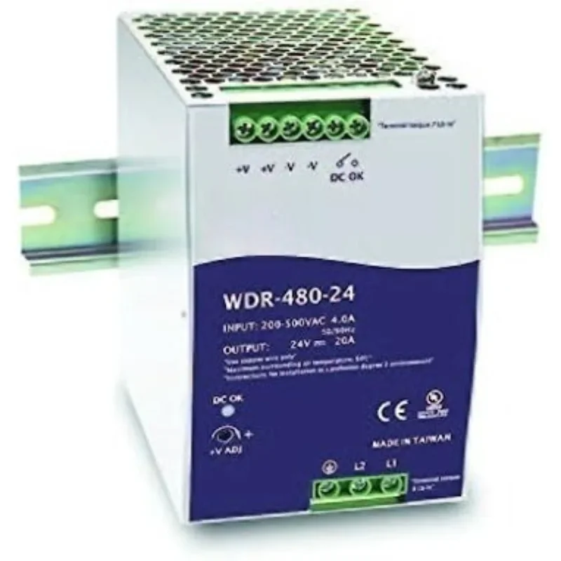 

Блок питания Mean Well WDR-480-24 2025 г.