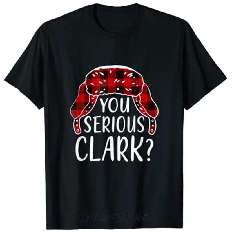 You Serious Clark? Christmas Pajamas Family Matching T-Shirt Xmas Graphic Tee Tops Gift