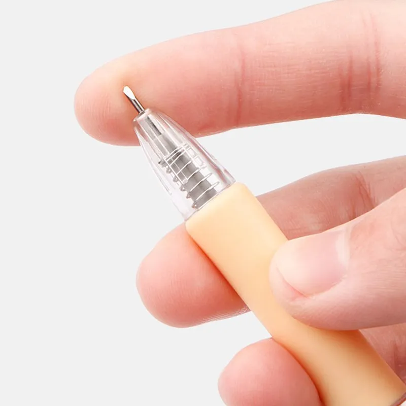 أزياء الفنان نحت أدوات النقش السكاكين القلم طالب الفن حساب اليد ملصق يدوي الصنع قطع شفرة اللوازم المكتبية المدرسية